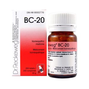 Dr. Reckeweg BC-20 | AL-HAKIM Homeopathic Center Ltd. 670 Highway 7 E, Unit #30. Richmond Hill L4B 3P2 Tel. +1(647) 673-4242