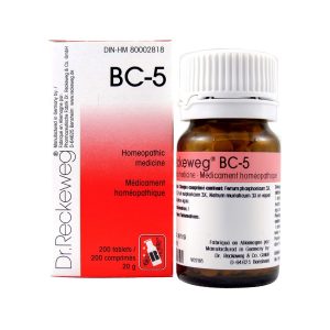 Dr. Reckeweg BC-5 | AL-HAKIM Homeopathic Center Ltd. 670 Highway 7 E, Unit #30. Richmond Hill L4B 3P2 Tel. +1(647) 673-4242