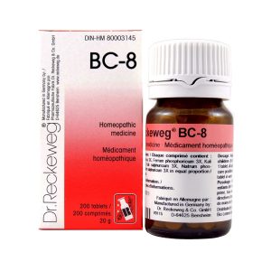 Dr. Reckeweg BC-8 | AL-HAKIM Homeopathic Center Ltd. 670 Highway 7 E, Unit #30. Richmond Hill L4B 3P2 Tel. +1(647) 673-4242
