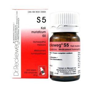 Dr. Reckeweg S5 | AL-HAKIM Homeopathic Center Ltd. 670 Highway 7 E, Unit #30. Richmond Hill L4B 3P2 Tel. +1(647) 673-4242